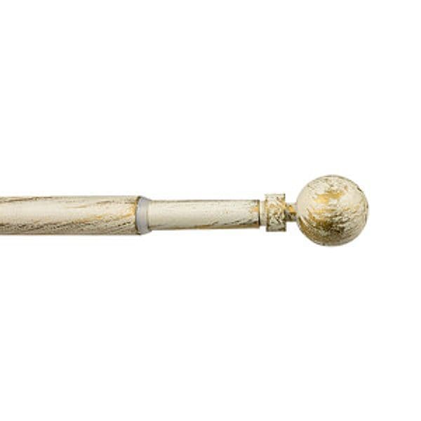 Bastone Metallo Ø 12 x 9 70 x 120 cm Palla Avor Oro - 2