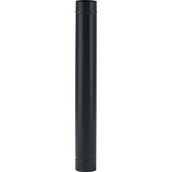 Tubo Porcellanato D 13 x H 100 cm Nero Opaco Classic 6 Pezzi - 2
