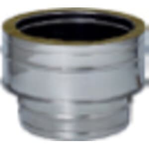 Raccordo INOX da Mono a Dop Parete D 8 x 13 cm - 2