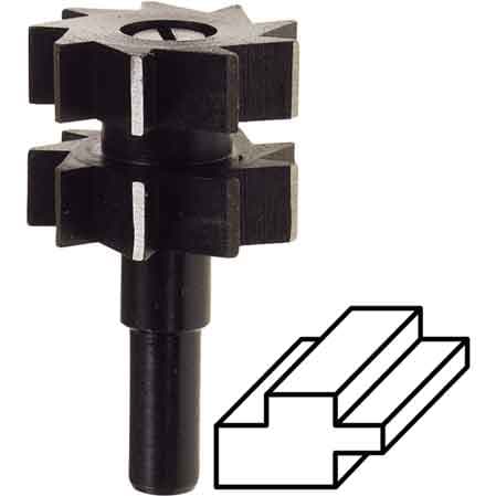Fresa per Incastri Doppia Battuta Ø 30 x 22 mm Pg Professional - 2