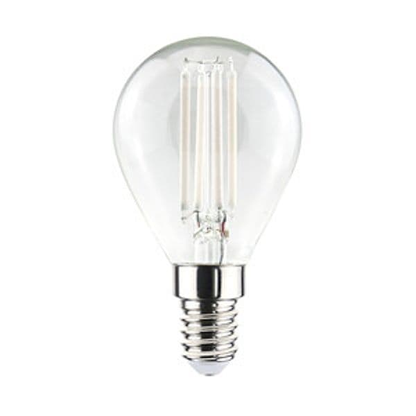 Lampadina LED Sfera White Stick 4,5W E14 470LM 4000K 10 Pezzi - 2
