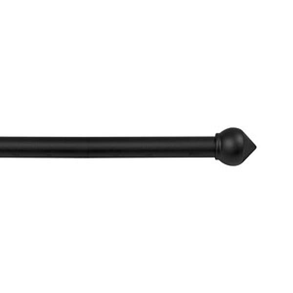 Bastone Metallo Ø 20 x 19 120 x 210 cm Bulbo Nero 6 Pezzi - 2