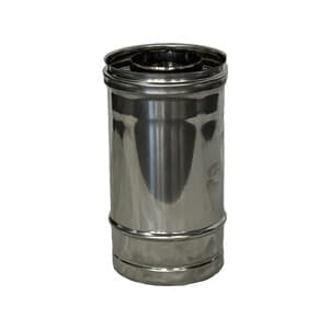 Tubo INOX Doppia Parete D 25 x 30 x 100 cm - 2