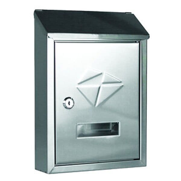 Cassetta Postale Nepal INOX 304 20.5 x 6.8 x 30CM - 2