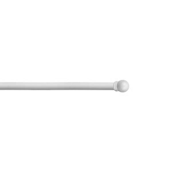 Bastone Metallo D 20 x 17 120 x 210 cm Palla Bianco 6 Pezzi - 2