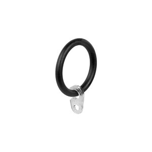 Anello in Metallo Ø 20 Conf. Nero 4 Confezioni da 8 Pezzi - 2