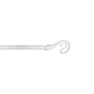 Bastone Metallo Ø 20 x 19 120 x 210 cm Nairobi Bianco 6 Pezzi - 2