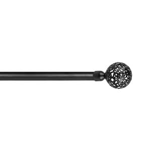 Bastone Metallo D 20 x 17 120 x 210 cm Ricamo Nero 6 Pezzi - 2