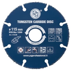POGGI DISCO PER LEGNO TUNGSTENO D 115MM FORO 22,2- 1,0 pz - 2