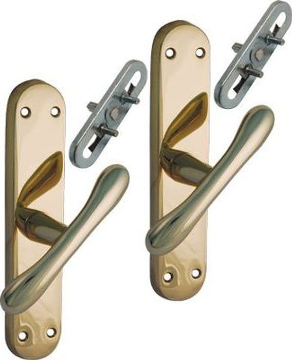 Cremonese Goccia Ottone Gratz Perni Zama Ottone Lucido 2 Pezzi - 2