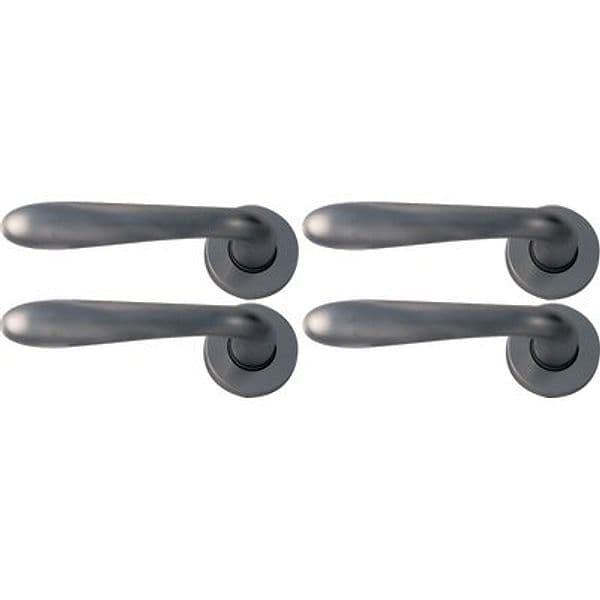 Mezza Maniglia Goccia Cromo Zama Cromo Satinata Q8 Sx 4 Pezzi - 2