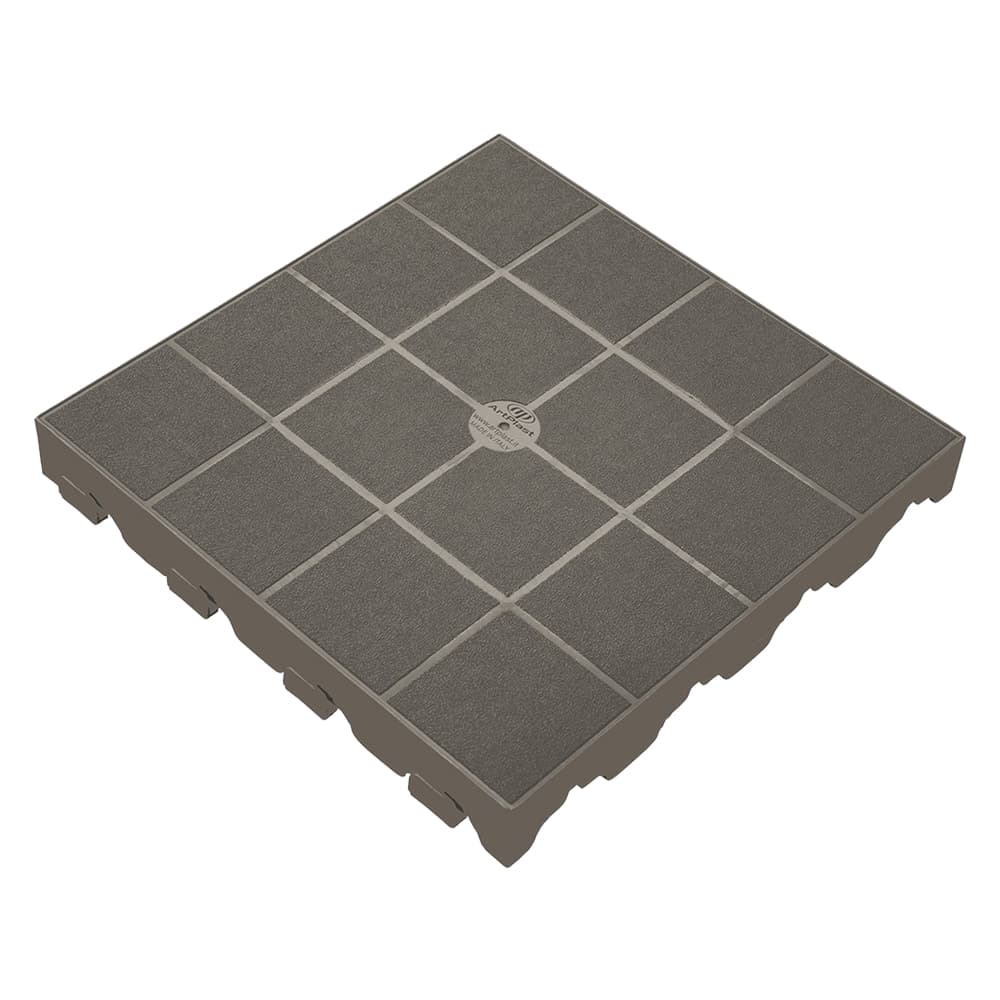 Piastrella Giardino Combi Artplast Plastica Tortora 40 x 40 x 4,8 cm - 2