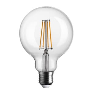 Lampadina LED Globo 95 Stick 8,5W E27 4000K 5 Pezzi - 2