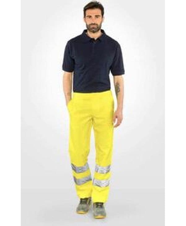 Pantalone Alta Visibilit Giallo Tg. M - 2