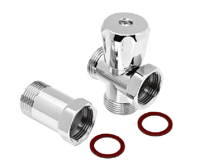 Rubinetto Lavatrice con Coppia Retrogruppo Dh - 2
