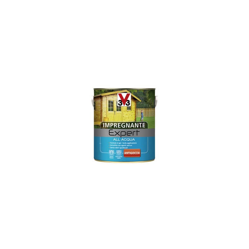 V33 Impregnante Expert Acqua Castagno Chia 2,5L - 2