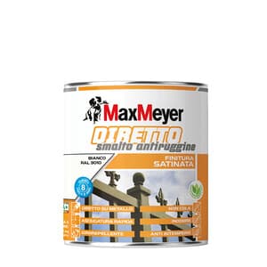 Max Diretto Antirug Acqua Sat Bianco R9010 0,750 l 4 Pezzi - 2