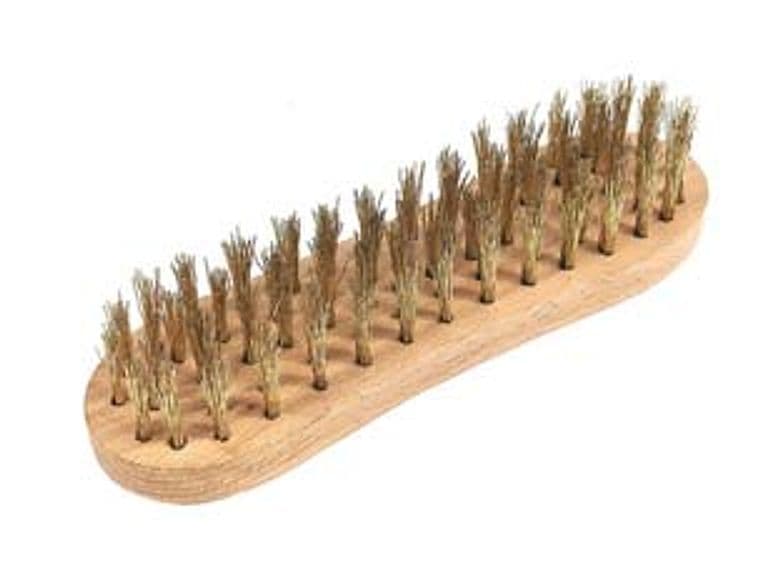 Spazzola Acciaio a Biscotto Dimensioni 190 MMX55X44 5 Ranghi Excel 10 Pezzi - 2