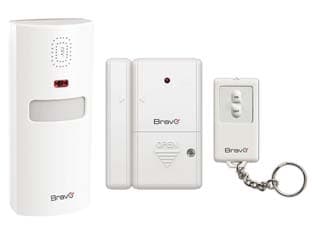Sensori Wireless di Presenza Volumetrico+porte e Finestre+telecomando Bravo - 2