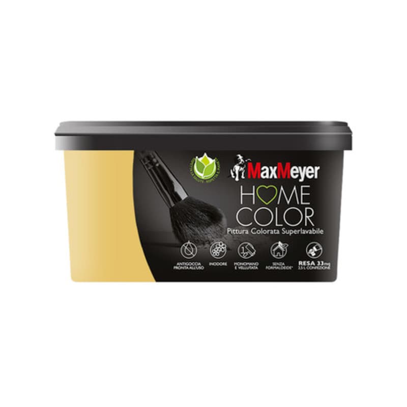 Home Color Superlavabile 2,5 l Senape - 2