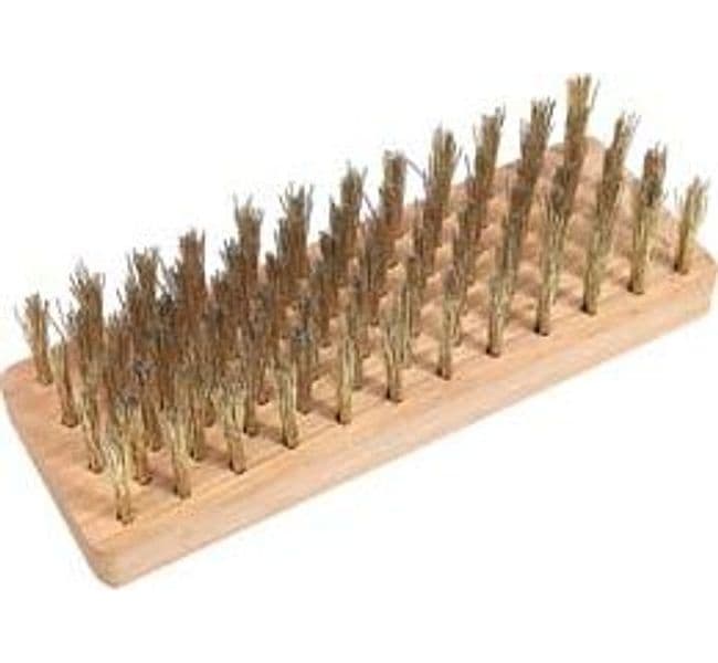 Spazzola Acciaio Rettangolare Dimensioni 172 MMX64X43 7 Ranghi 10 Pezzi - 2