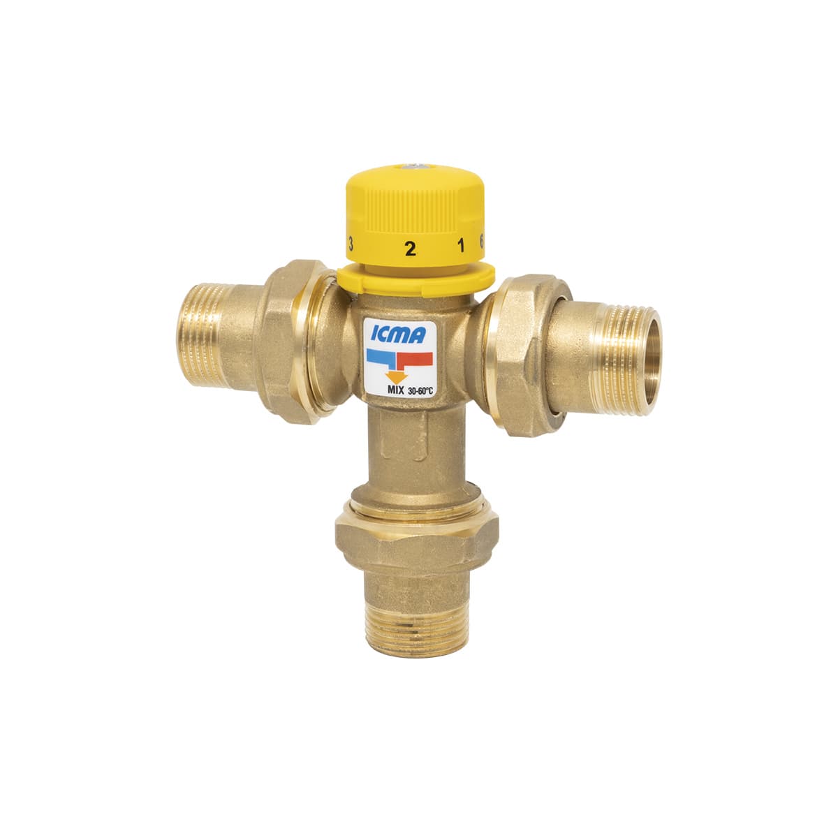 Miscelatore Termostatico S100 per Impianti Solari ½ Icma - 2
