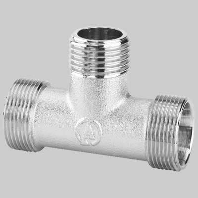 Raccordo a T Maschio Cromato Arteclima 3008004 - 2