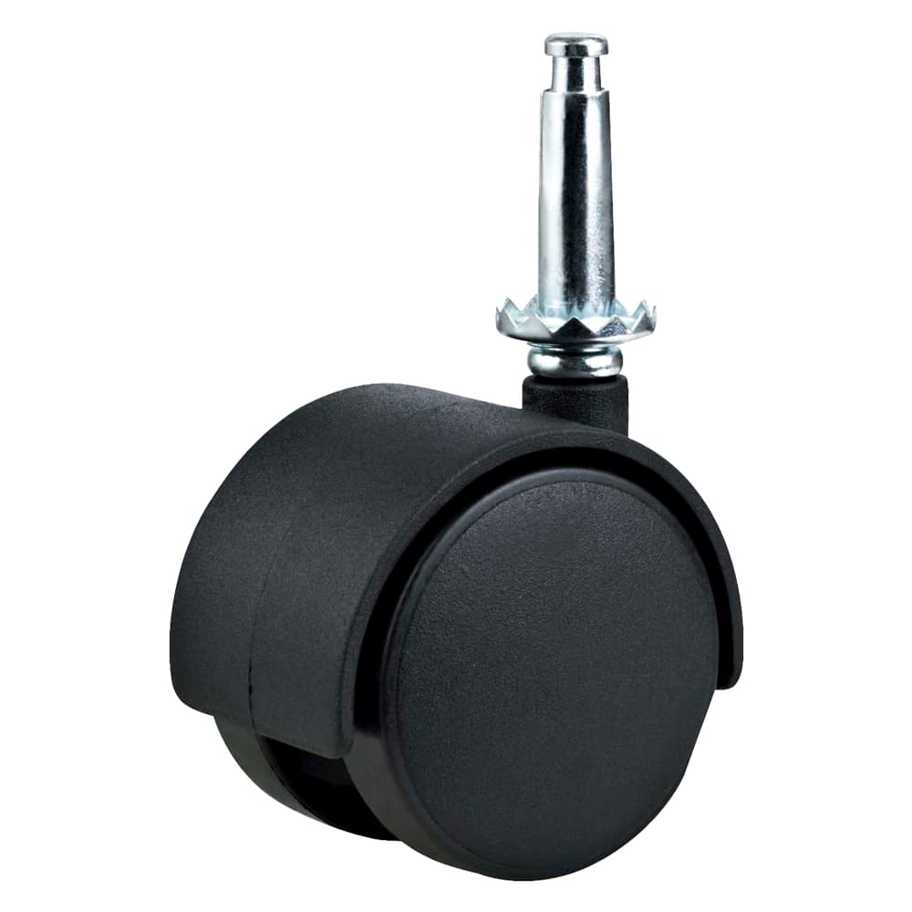 Ruota per Mobili Doppia À¸ 50 Perno 10 x 38 Capacità Uniko 2 kg Bl - 2