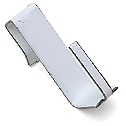 Supporto a Gancio per Stanghette 100 Pezzi Colore Bianco Codice 59718 - 2
