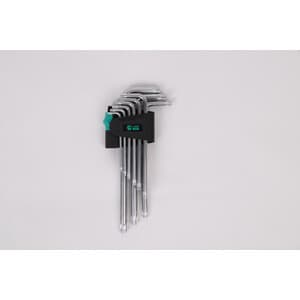 Serie 9 Chiavi Esagonali Torx Crv Medium 6,0 Confezione - 2