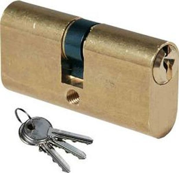 Cilindro Ovale 27 27 Ottonato C 3CH Iseo F300 10 Pezzi – Iseo Serrature