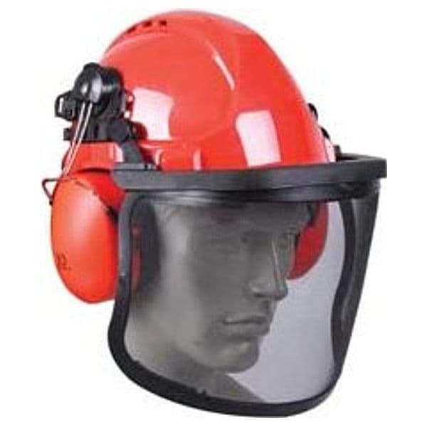 Elmetto Protettivo con Cuffie e Visiera - 2