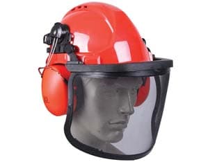 Elmetto Protettivo con Cuffie e Visiera - 2