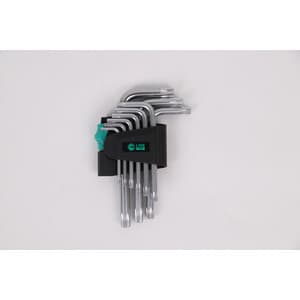 Serie 9 Chiavi Esagonali Torx Crv Std 6,0 Confezione - 2