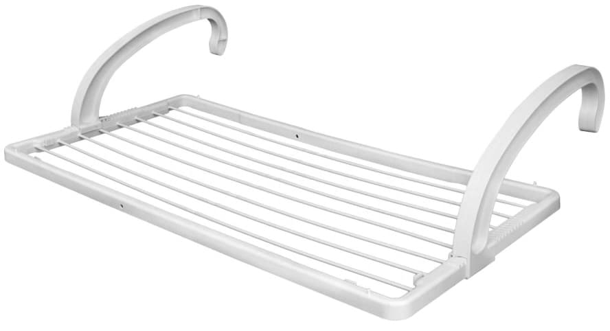 Stendibiancheria da Balcone in Resina Stendypratiko Cm 100 x 50 Stenditura - 2