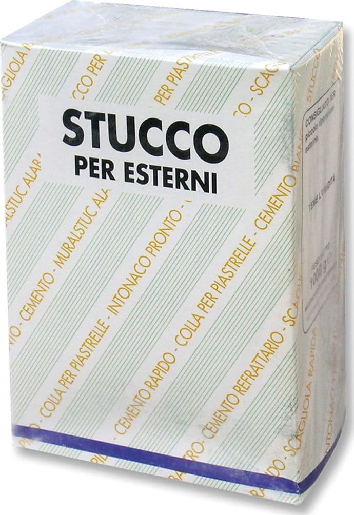 Stucco in Polvere per Esterni Kg 1 12 Pezzi - 2