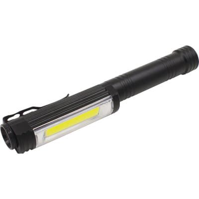 Torcia LED Nero Calamito Luce Quadra - 2