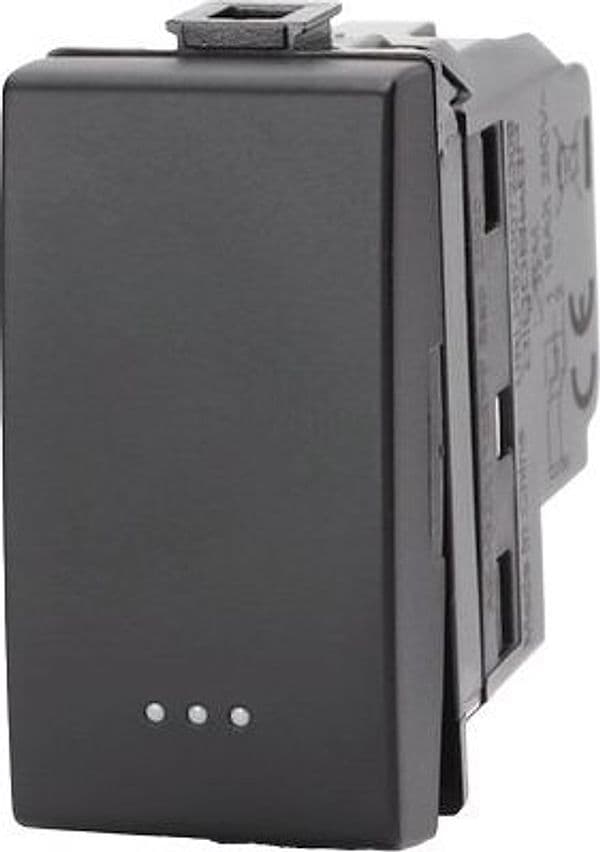 Invertitore Unipolare Abm Nero a 16 250 V 8 Pezzi - 2