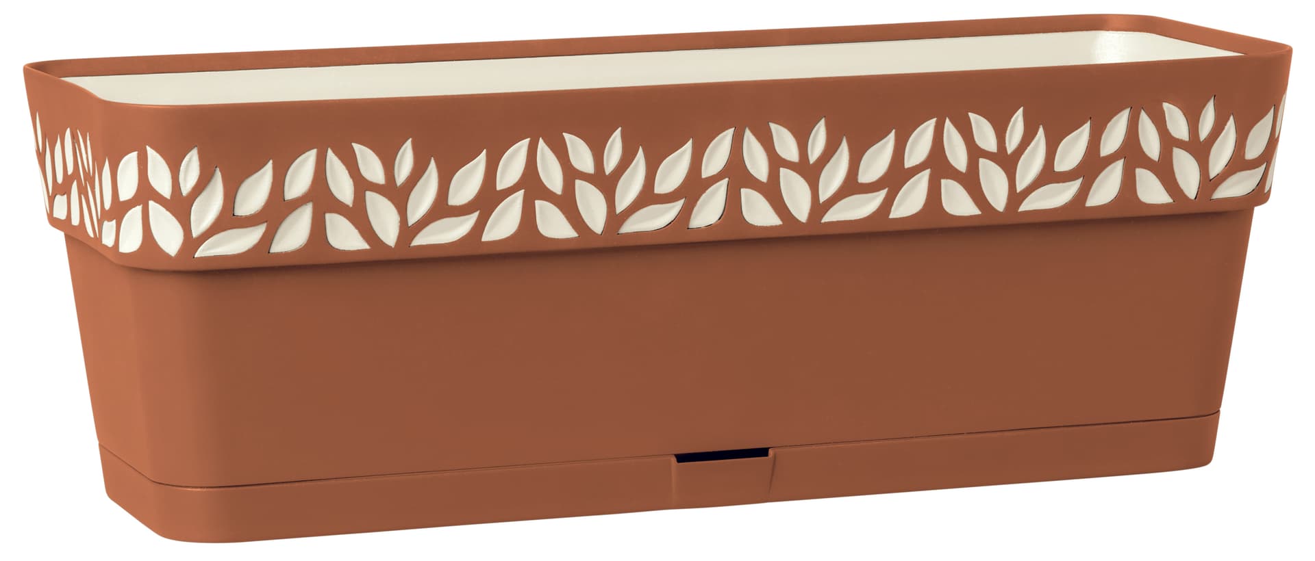 Balconetta Cloe con Riserva D'Acqua Cm 50 x 18X17 H Colore Grafite - 2