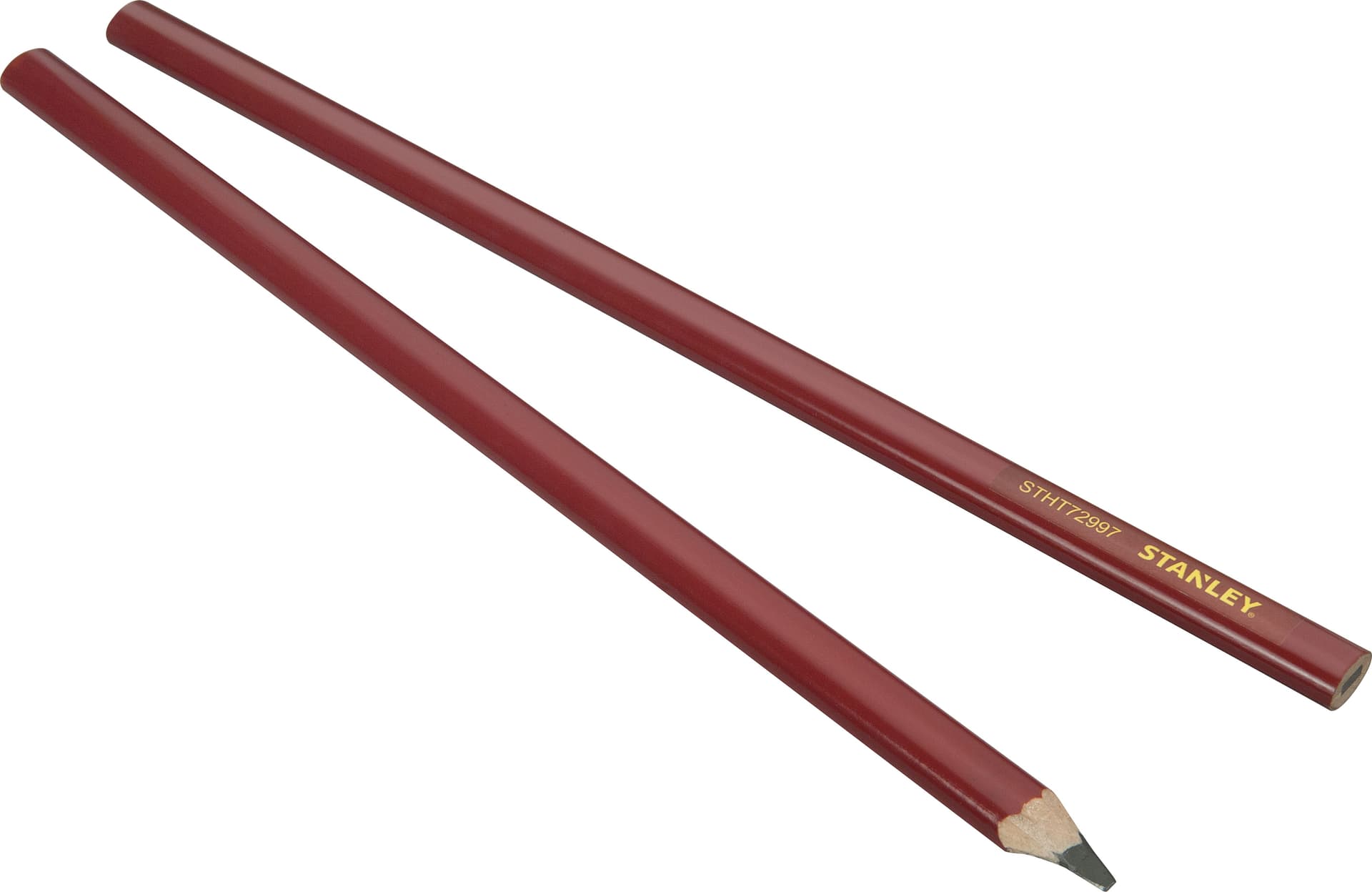 Matita per Falegnami Colore Rosso Mm 300 72 Pezzi Stanley - 2
