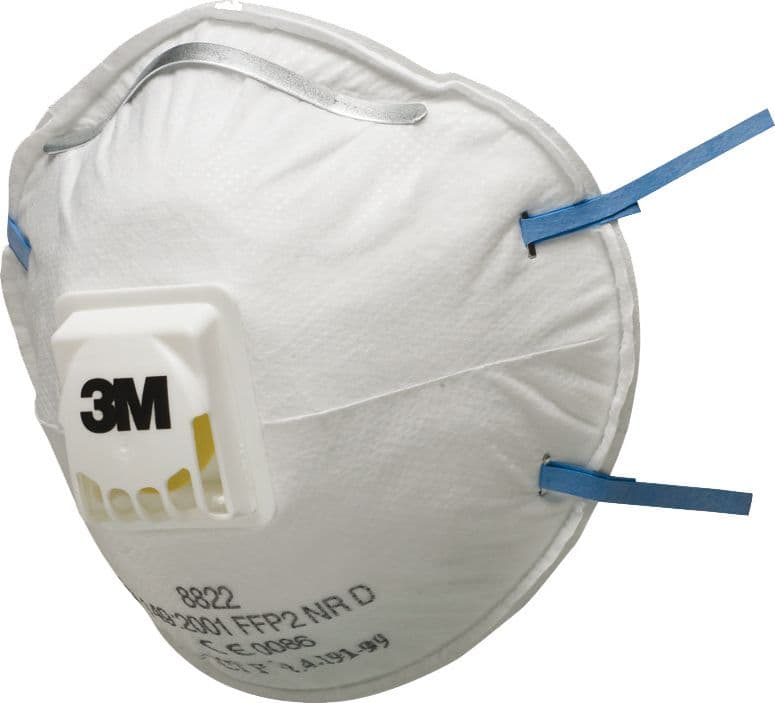 3M Respiratore con Valvola 8822 FFP2 Nr D 10 Pezzi - 2