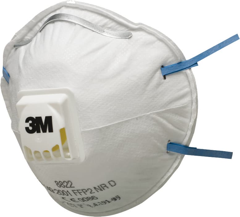 3M Respiratore con Valvola 8822 FFP2 Nr D 10 Pezzi - 2