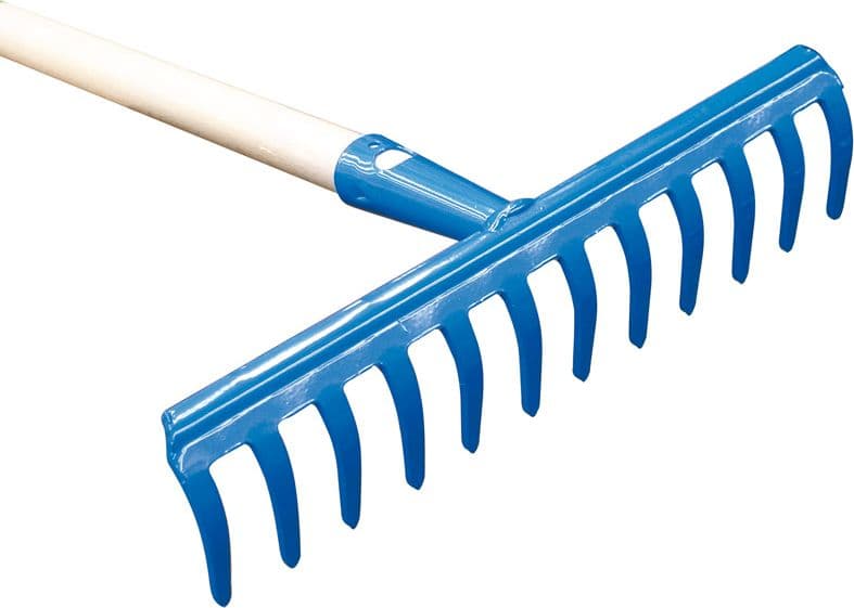 Rastrello per Giardino 12 Denti con Manico Cm 130 Agef - 2
