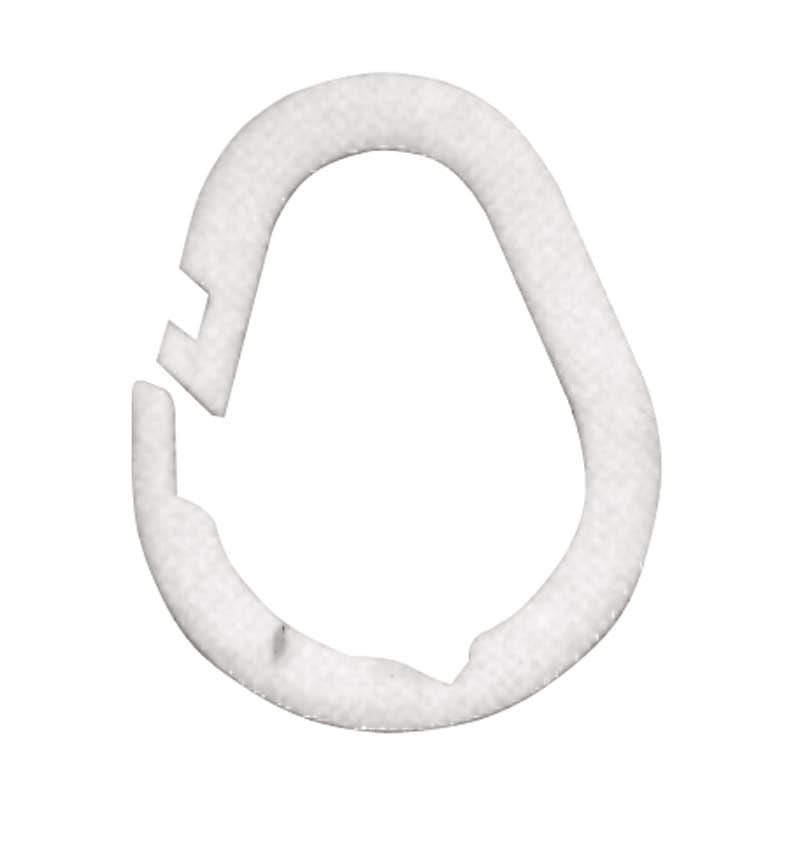 Anello per Tenda Doccia Ijn Plastica 100 Pezzi - 2