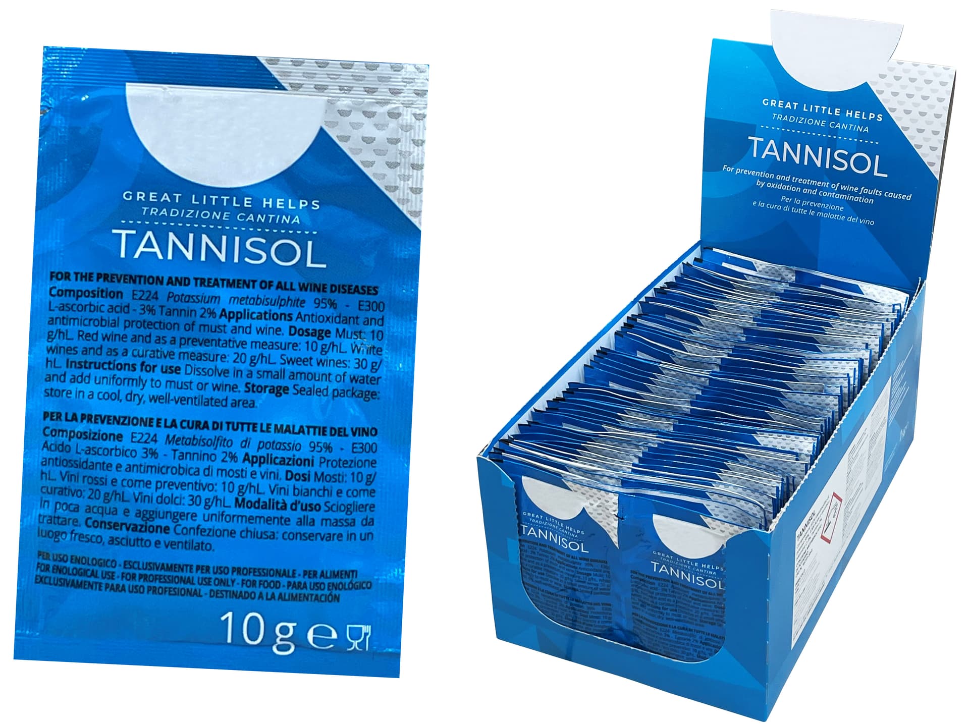 Antiossidante Tannisol Kg 1 ( 100 Bustine) - 2