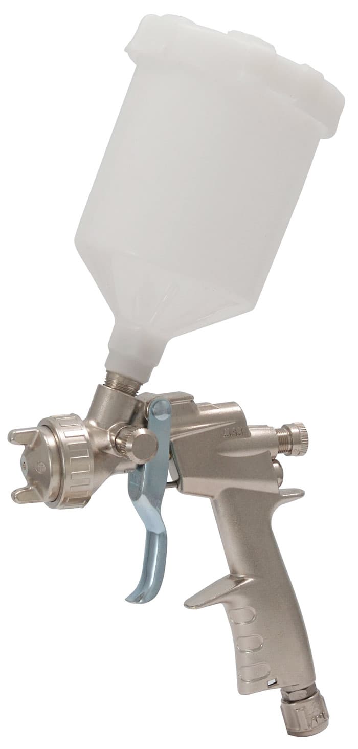 Aerografo Verniciatura Serbatoio Superiore 0 5 L per Compressori - 2