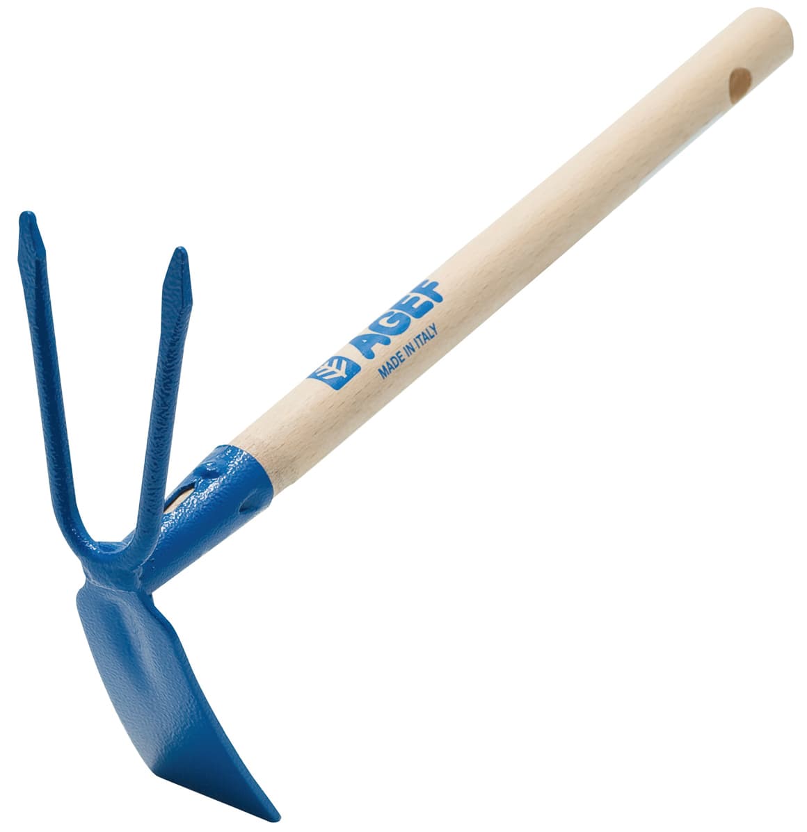 Zappetta Quadro Bidente con Manico Cm 30 Agef - 2