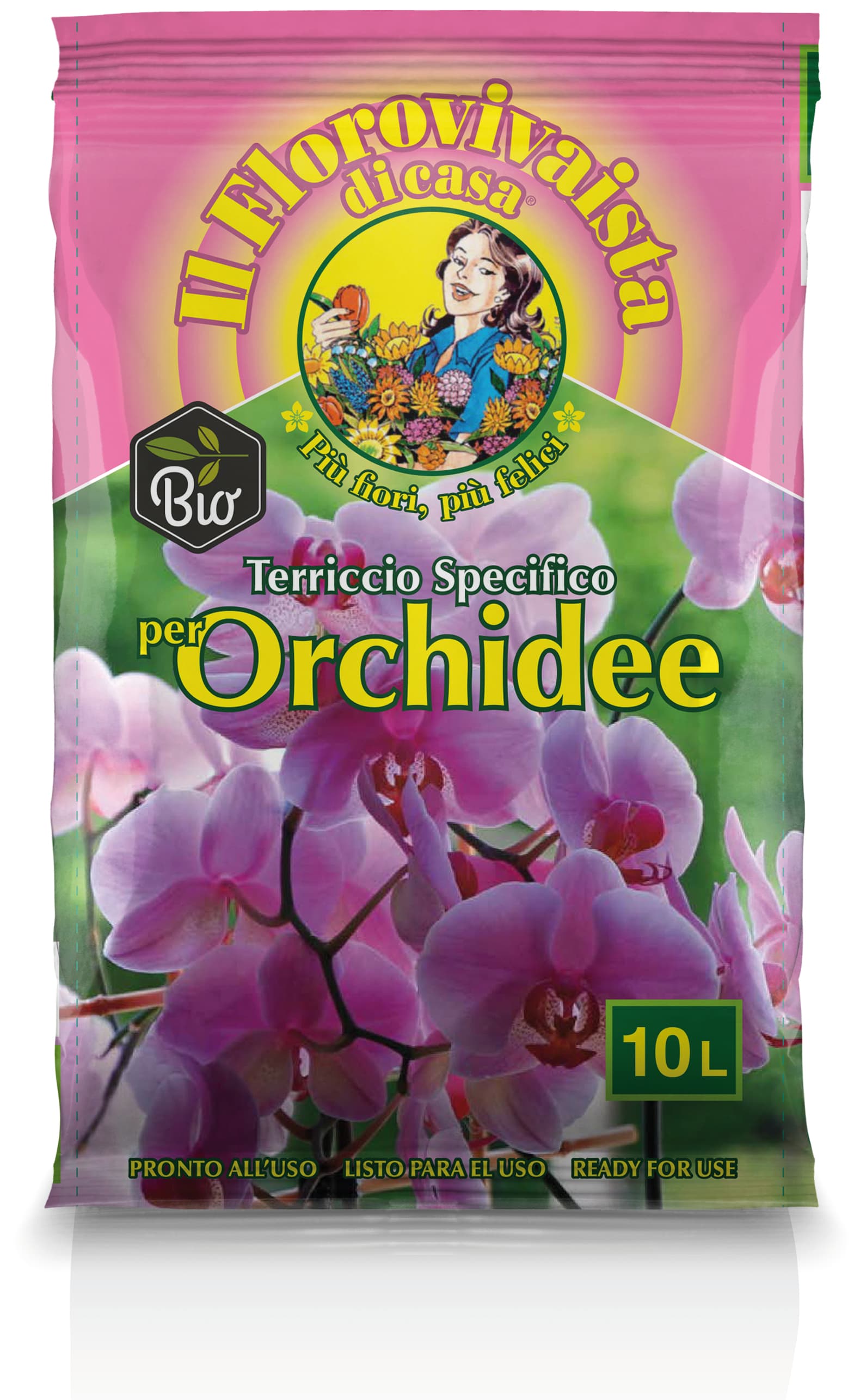 Terriccio per Orchidee L 10 - 2