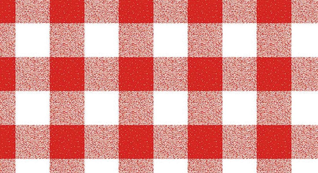 Tovagliato in PVC Fantastik Rosso 107 1 Rotolo Cm 140 (h) x 20 M (L) - 2