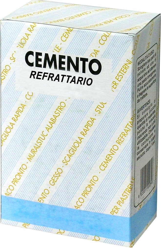Cemento Refrattario Kg 1 12 Pezzi - 2